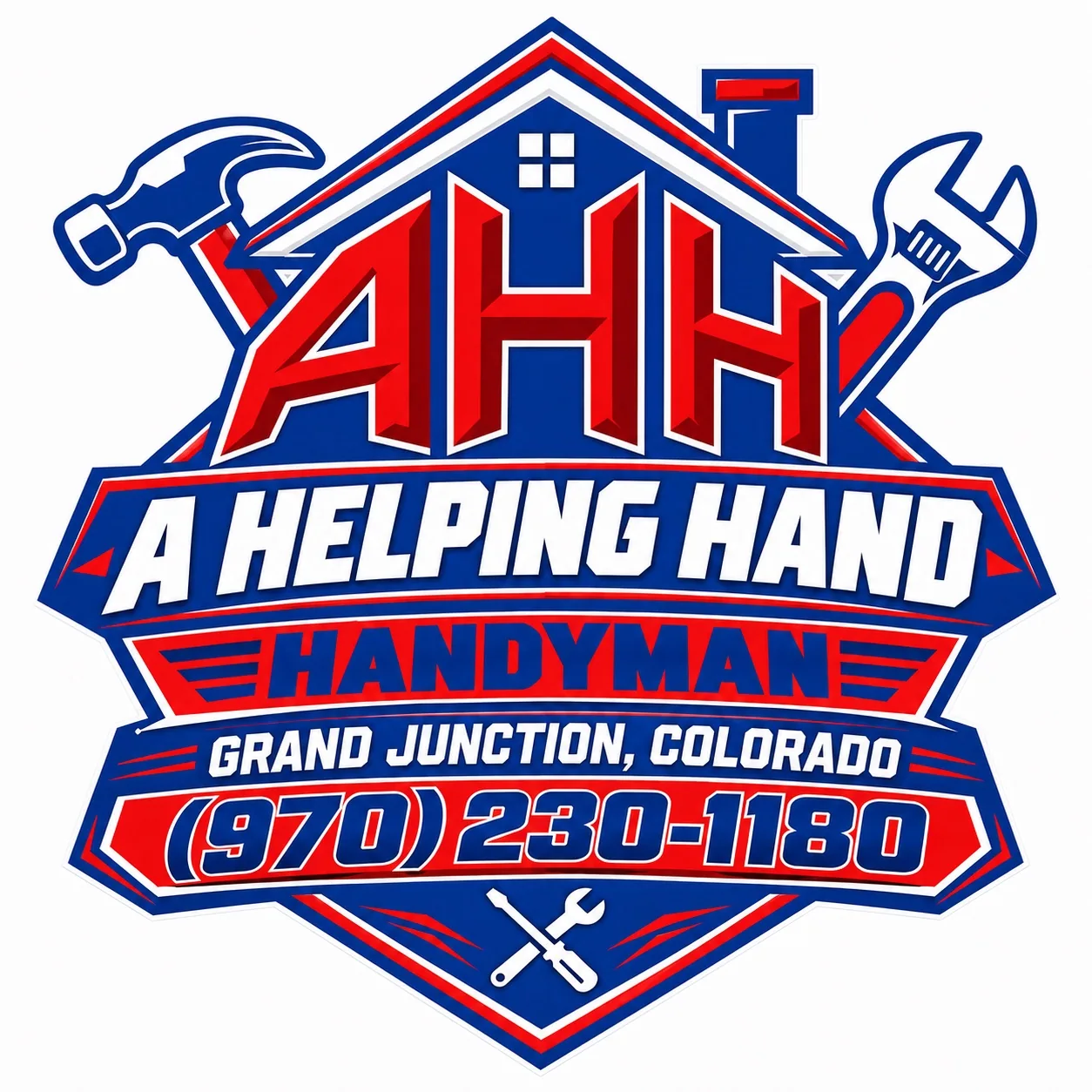 A Helping Hand Handyman logo